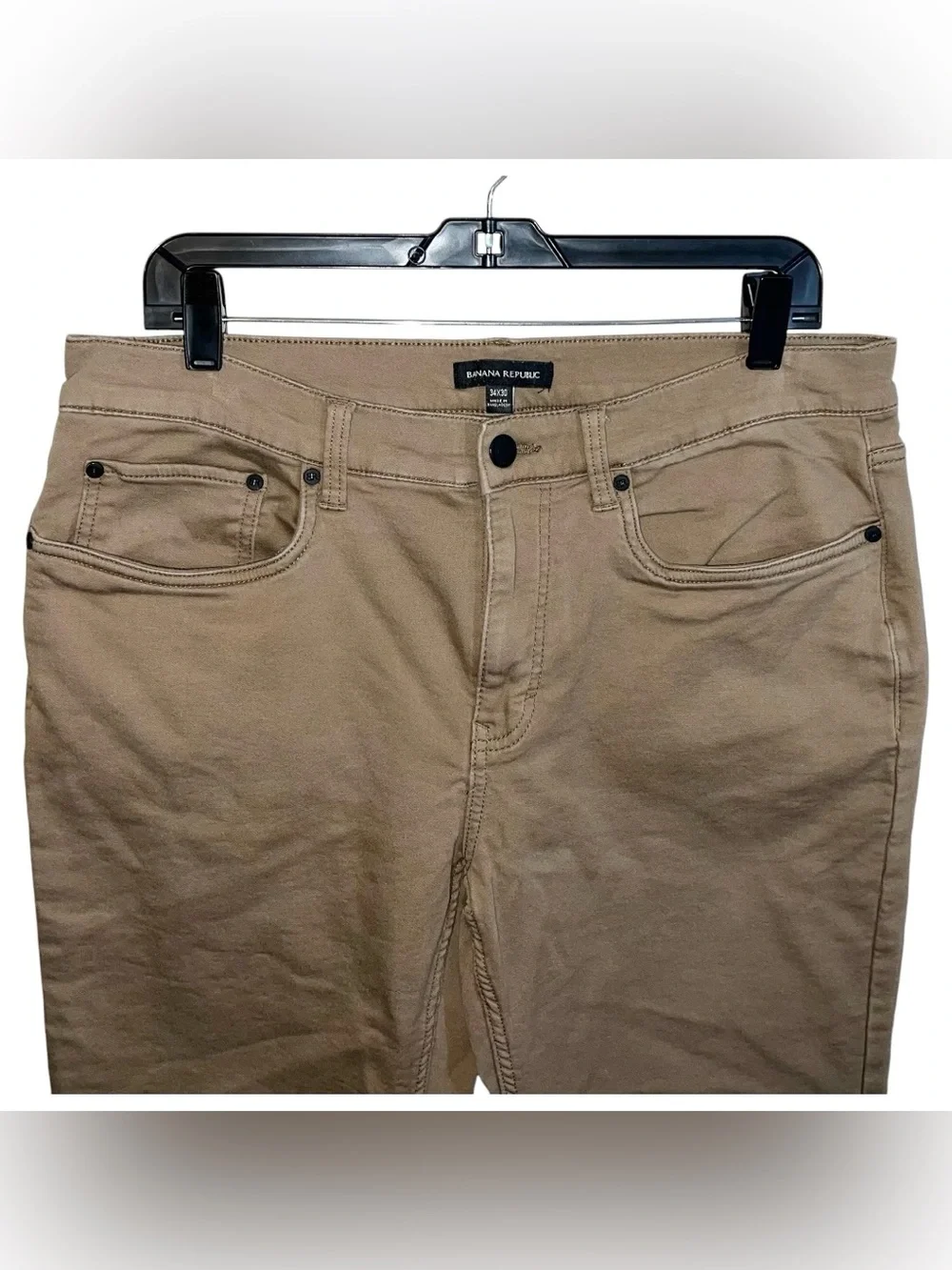 Banana Republic Pants Men’s Size 34x28 Dark Tan Straight Casual